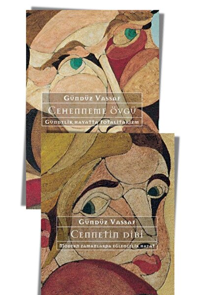 Genel Markalar Gündüz Vassaf Seti (2 Kitap) Cehenneme Övgü, Cennetin Dibi, Gü...