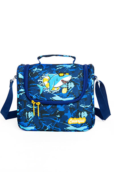 Colorful Cutie de prânz Maxim Shark - Geantă termică impermeabilă, izolată te...