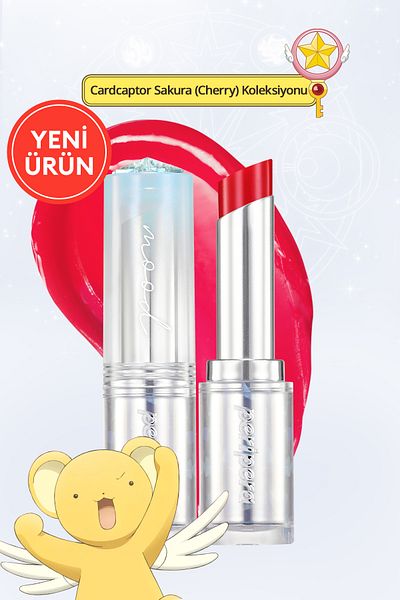 PERIPERA مرطب الشفاه المكثف يوفر مرطب الشفاه Ink Mood Glowy Balm (12 CHERRY IN MİND) (CHERRY VER)