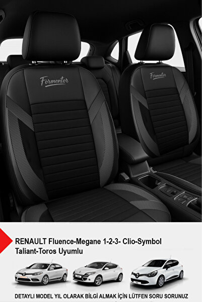 GM-DESIGN Formentor Tay Tüyü Oto Koltuk Kılıfı(RENAULT Fluence-Megan 1-2-3-Cl...