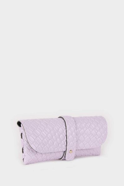 DeFacto Women's Knitted Patterned Sunglasses Case E6584Axns