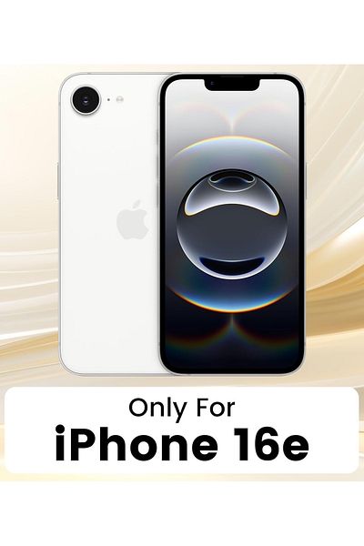 m.tk moveteck حافظة لهاتف iPhone 16e مع حامل بطاقات ومحفظة وغطاء من السيليكون الشفاف مضاد للصدمات مع مقصورة خلفية QR