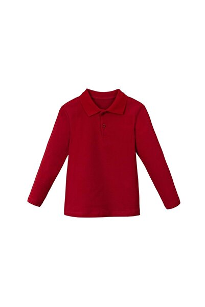 Necix's Long Sleeve Lacoste T-Shirt Red