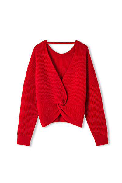 İpekyol Back low-cut knitwear