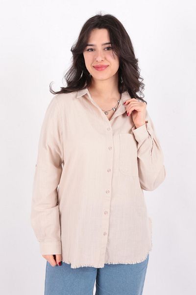 Fashion Friends 24y0390k1 Cămașă cu ciucuri pentru femei