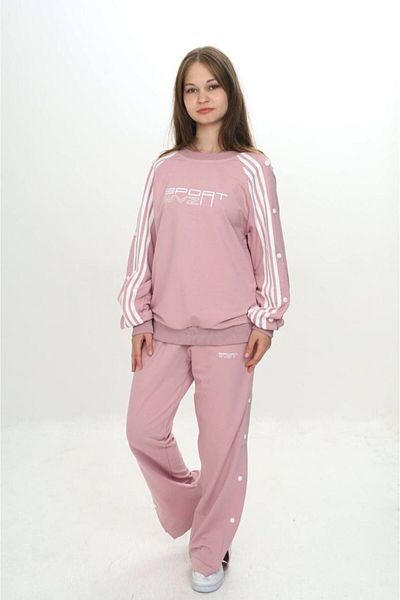 Asortix Unisex Kids 2 Thread Snap Bottom & Top Tracksuit Set 100% Cotton Comfortable Fit-299