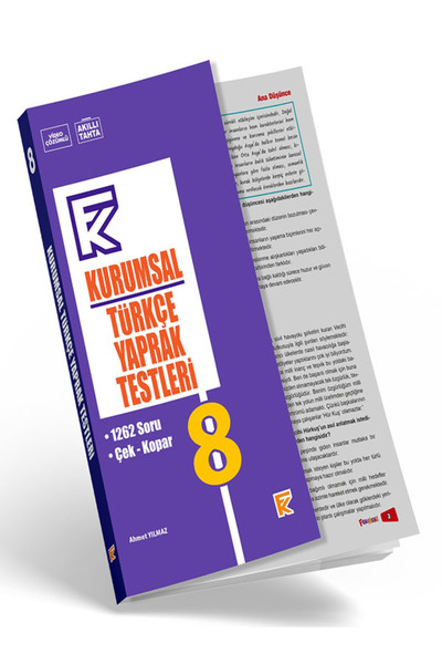 fenomen okul FK 8 KURUMSAL TÜRKÇE YAPRAK TESTLERİ