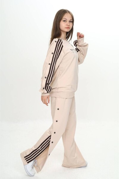 Asortix Unisex Kids 2 Thread Snap Bottom & Top Tracksuit Set 100% Cotton Comfortable Fit-299