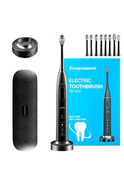 zenkabeat Periuță de dinți electrică sonică TB-1001, 45000 Pulsatii, Rezisten...
