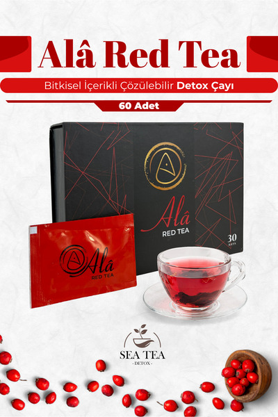 ALÂ Ala Detox Tea Red 60 lı 1 Aylık Paket