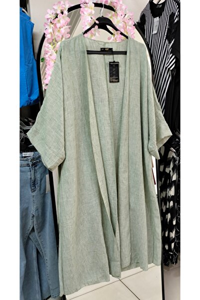 Serra Kadın Açık Yeşil Kimono (standart Beden )pareo
