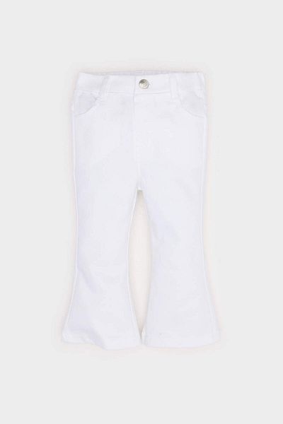 DeFacto Baby Girl Flare Fit Spanish Leg Gabardine Pants E1798A525Sm