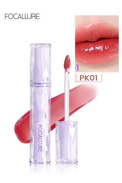 Focallure ملمع شفاه مرطب صحي، ملمع شفاه مقاوم للماء، غير لاصق، لون شفاه لطيف ...