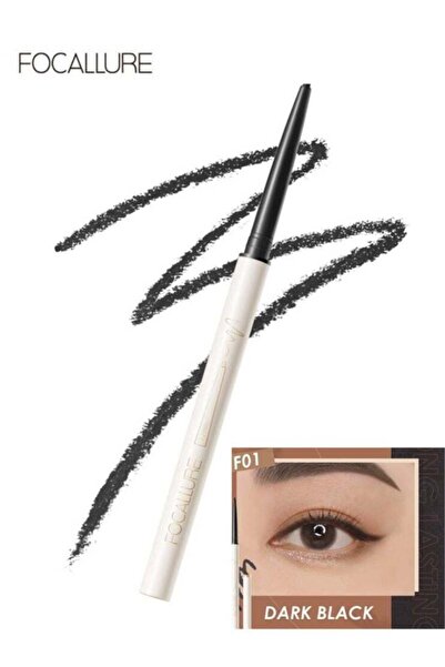 Focallure كحل جل محدد بشكل مثالي - F01 أسود داكن