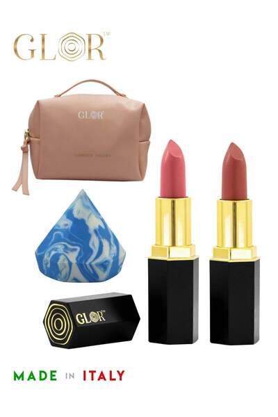 GLOR أحمر شفاه Endless Charm - لون مكثف يدوم طويلاً، ترطيب فاخر، تركيبة فائقة...