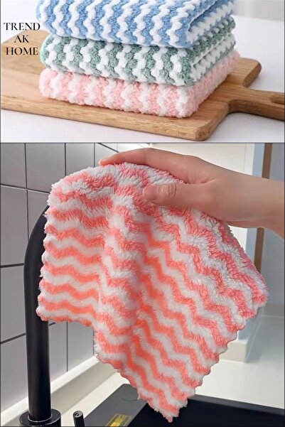 OSKAR FIRÇA 3 ADET mikrofiber temizlik bezi, ultra emici, temizlik bezi, yağ tutmaz, mutfak bezleri