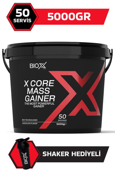 Mass Gainer Çikolata Aromalı 5 kg 50 Servis Karbonhidrat Tozu