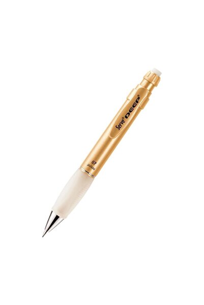 Serve Deep Mechanical Pencil 0.7mm Metallic Noble Gold