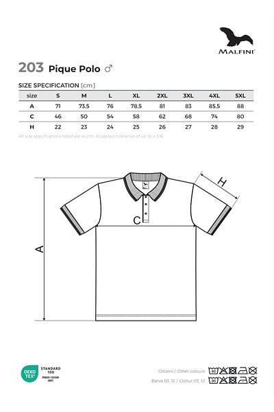 Malfini Tricou Polo Barbati Bumbac 100%