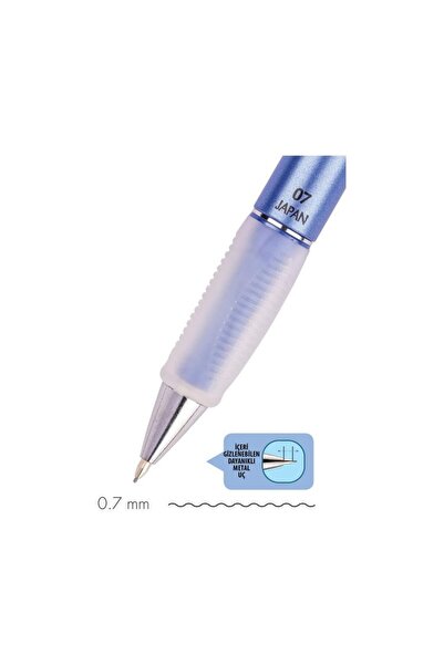 Serve Deep Mekanik Kurşun Kalem 0.7mm Metalik Kristal Violet)