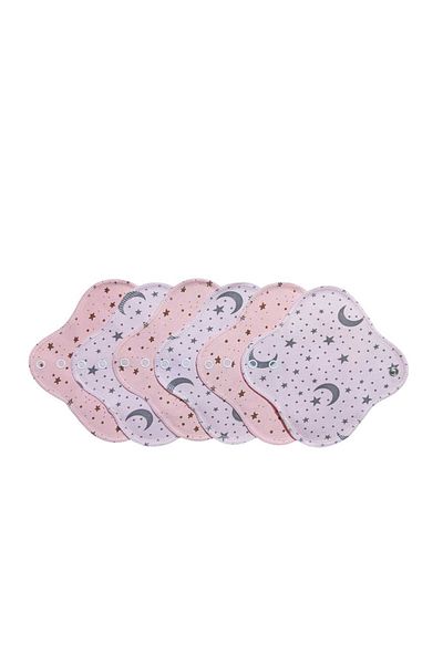 Ponped Washable Natural Women's Pad (Daily 6 Pieces)