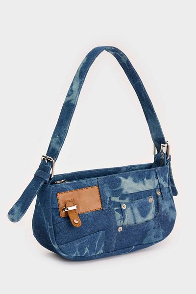 DeFacto Geantă de umăr Jean Look pentru femei E3705AXNS