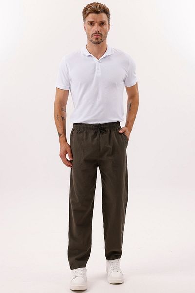 freemen Pantaloni kaki largi pentru bărbați - Gamă largă de mărimi-