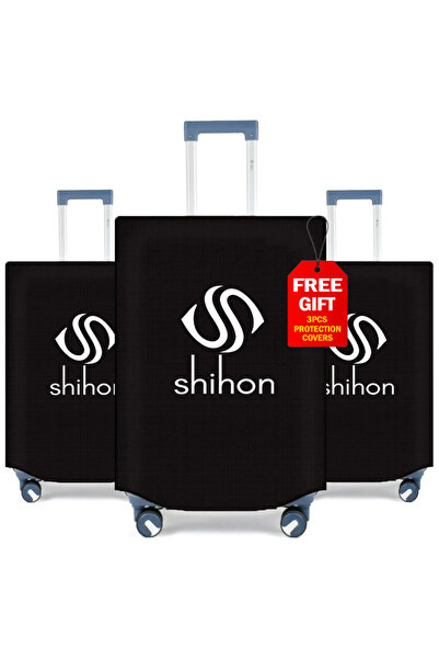 Shihon Shehyoun 3-Piece Anti-Shatter Luggage Set