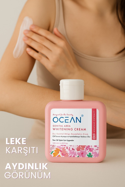 Ocean Dış Genital Bölge Beyazlatıcı FLASH EFFECT Krem ( Yüz, Koltuk Altı, Bikini Bölgesi, Dirsek)