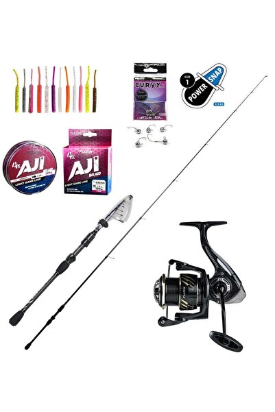 Fujin Walker 240 Cm 3-15 Gr Sniper 2000 Aji Light Spin Olta Seti