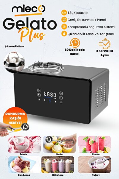 Mieco Gelato Plus Dondurma Makinesi