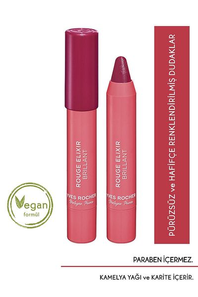 Yves Rocher Glossy Pencil Lipstick-2.2 G-09.fluff