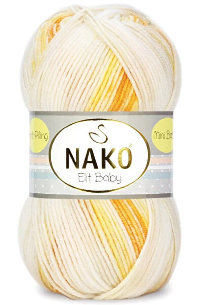 Genel Markalar Elit Baby Mini Batik Tüylenmeyen El Örgü İpi 32462