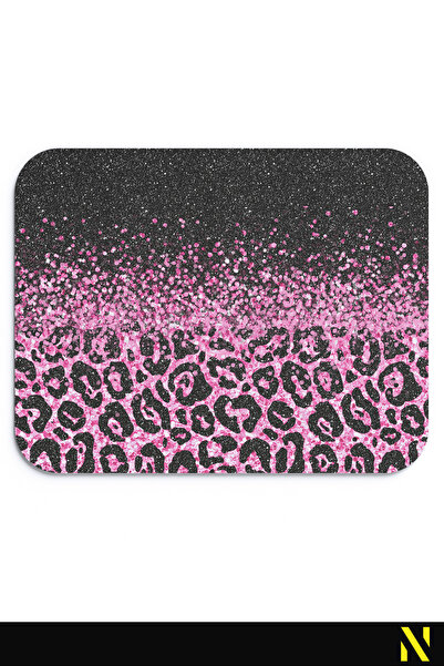 nilizma Leopard Pattern Colorful Ergonomic Mouse Pad Non-Slip Base Home and O...