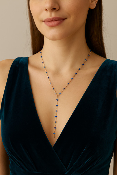 BESMYAR JEWELS Y Kolye Yesil