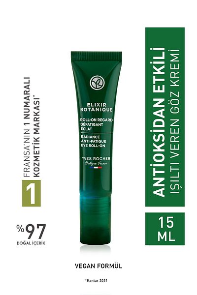 Yves Rocher Detox Effect Revitalizing Eye Cream-15 Ml
