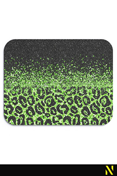 nilizma Leopard Pattern Colorful Ergonomic Mouse Pad Non-Slip Base Home and O...