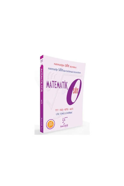 Karekök Yayınları Tyt Matematik Sıfır (0) Konu Anlatımlı Soru Bankası Mps