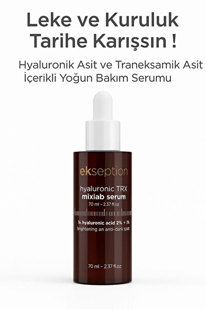 Ekseption Siyah Nokta - Leke açıcı ve Aydınlatıcı Serum Hyaluronic TRX Mixlab