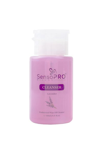 SensoPRO Milano Soluție de curățare și degresare pentru unghii cu lavandă, 160 ml