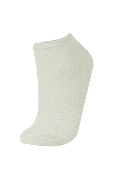 DeFacto 5-teilige Baumwoll-Booties-Socken für Damen E2128AXNS