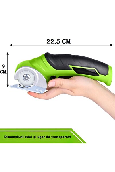 Acfapro Universal electric scissors, efficient for cutting various materials, 2000mAh Li-Ion battery