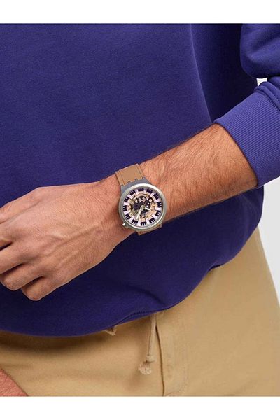 Swatch Swatch Terracotta Tide Wrist Watch Sb07S119