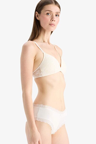 DeFacto Dantel Detaylı Micro 3'lü Hipster Külot-Fall in Love E4217AX25SP