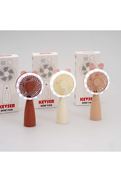 kevser bijuteri Turbo Üfleme 3 kademeli El Ve Masa Fanı Taşınabilir Şarjlı El Fanı Vantilatör