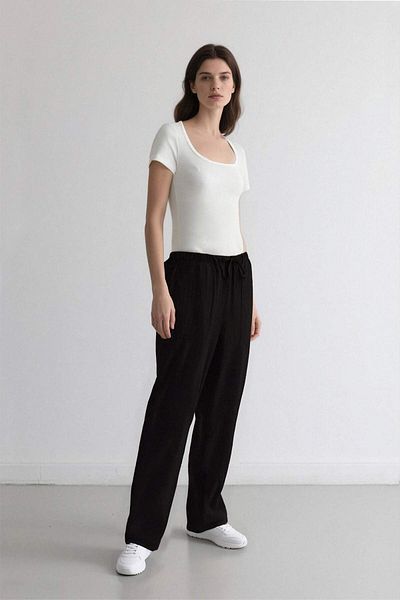 DeFacto Harem Basic Straight Leg Pants E5760Ax25Sp