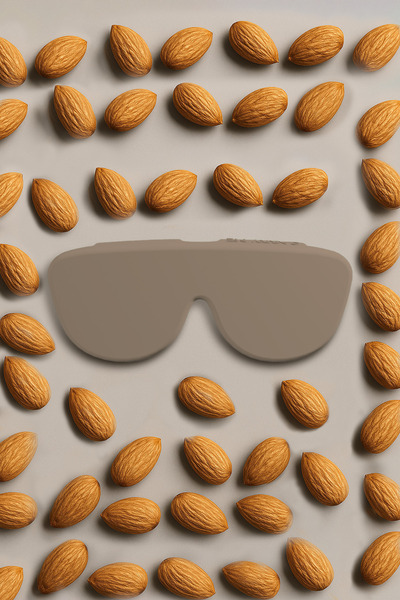 CARRY Me Case Bej Silikon Gözlük Kılıfı