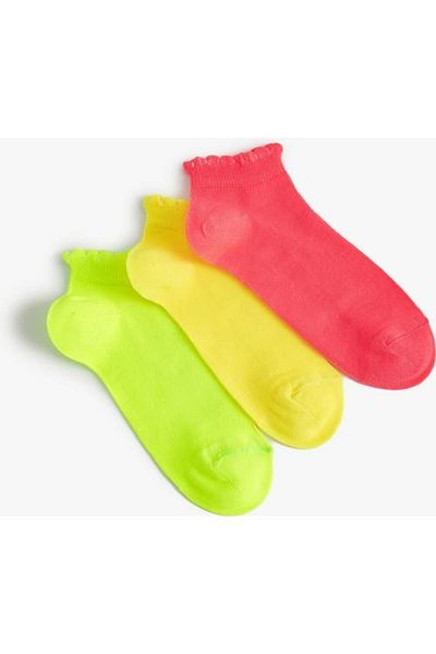 Koton Set of 3 Basic Socks Multicolored