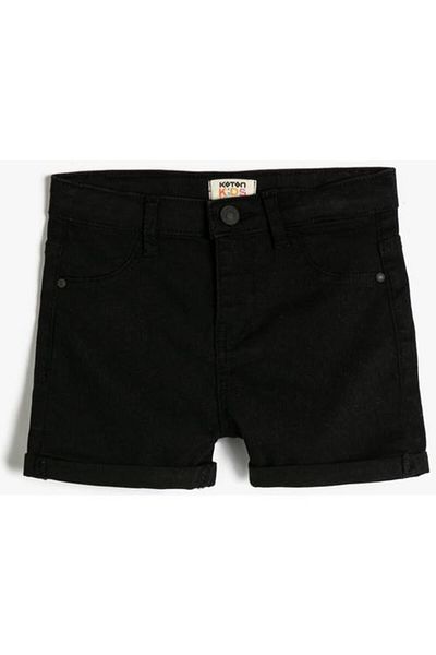 Koton Denim Shorts Pocket Cotton