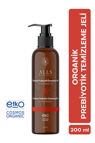 Alls Biocosmetics Organik Cicavera Prebiyotik Temizleme Jeli 200 ml